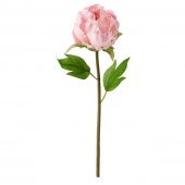 картинка СМИККА Цветок искусственный, Пион, розовый, 30 см от магазина Wmart