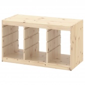картинка ТРУФАСТ Каркас, светлая беленая сосна, 94x52 см от магазина Wmart