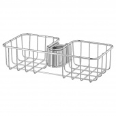 картинка ВОКСНАН Полка для ванной, хромированный, 25x6 см от магазина Wmart