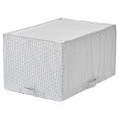 картинка СТУК Сумка для хранения, белый/серый, 34x51x28 см от магазина Wmart
