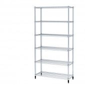 картинка ОМАР 1 секция полок, 92x36x181 см от магазина Wmart