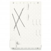 картинка СКОДИС Настенная панель, комбинация, белый, 36x56 см от магазина Wmart