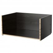 картинка BESTÅ БЕСТО Каркас ящика - черно-коричневый 60x25x40 см от магазина Wmart