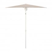 картинка ТВЕТЁ Зонт от солнца, наклонный, серо-бежевый белый, 180x145 см магазин Wmart являющийся официальным дистрибьютором картинка ТВЕТЁ Зонт от солнца, наклонный, серо-бежевый белый, 180x145 см от магазина Wmart