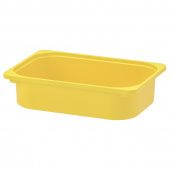 картинка TROFAST ТРУФАСТ Контейнер - желтый 42x30x10 см от магазина Wmart