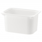 картинка ТРУФАСТ Контейнер, белый, 42x30x23 см от магазина Wmart