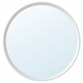 картинка ХЭНГИГ Зеркало, белый, круглой формы, 26 см от магазина Wmart