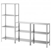 картинка HYLLIS ХИЛЛИС Стеллаж д/дома/сада 180x27x74-140 см от магазина Wmart