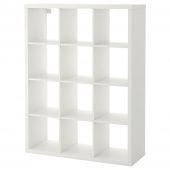 картинка КАЛЛАКС Стеллаж, белый, 112x147 см от магазина Wmart