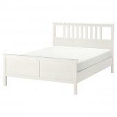 картинка HEMNES ХЕМНЭС Каркас кровати - белая морилка 160x200 см от магазина Wmart