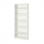картинка БИЛЛИ Стеллаж, белый, 80x28x202 см от магазина Wmart