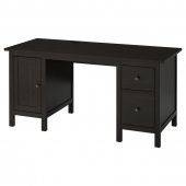 картинка HEMNES ХЕМНЭС Письменный стол - черно-коричневый 155x65 см от магазина Wmart