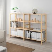 картинка ИВАР 2 секции/полки, сосна, 174x50x124 см от магазина Wmart