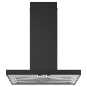 МАТЭЛСКАРЕ Колпак вытяжного шкафа стенн крепл, черный, 60 см