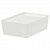 картинка KUGGIS КУГГИС Контейнер с крышкой - белый 18x26x8 см от магазина Wmart