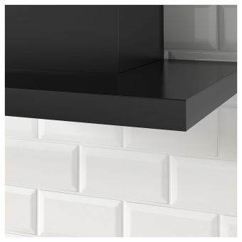 МАТЭЛСКАРЕ Колпак вытяжного шкафа стенн крепл, черный, 60 см