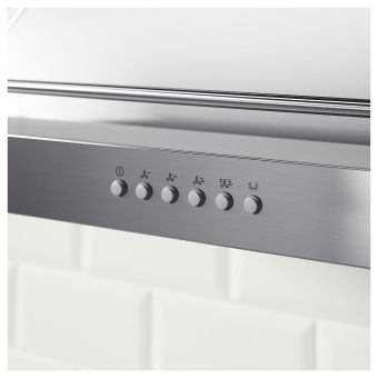 ФОЛЬЙЭНДЕ Колпак вытяжного шкафа стенн крепл, нержав сталь